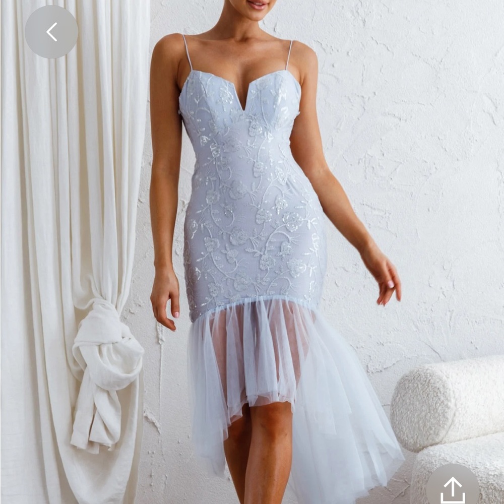 BRAND NEW Baby blue dress